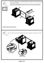 Preview for 4 page of Furniture of America CM-DK6252CD-1 Assembly Instructions