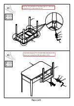 Preview for 4 page of Furniture of America CM-DK6360 Assembly Instructions Manual