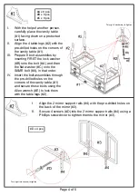 Preview for 4 page of Furniture of America CM-DK6405 Assembly Instructions