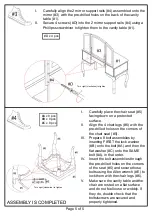 Preview for 5 page of Furniture of America CM-DK6405 Assembly Instructions