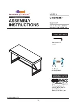 Furniture of America CM-DK6447 Assembly Instructions Manual preview