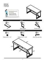 Предварительный просмотр 5 страницы Furniture of America CM-DK6447 Assembly Instructions Manual