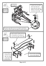 Preview for 4 page of Furniture of America CM-DK6846 Assembly Instructions Manual