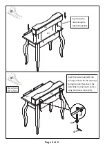 Preview for 5 page of Furniture of America CM-DK6846 Assembly Instructions Manual