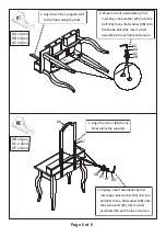 Preview for 6 page of Furniture of America CM-DK6846 Assembly Instructions Manual