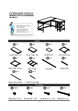 Preview for 5 page of Furniture of America CM-DK825 Assembly Instructions Manual