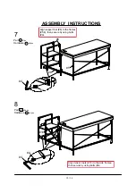 Preview for 10 page of Furniture of America CM-DK825 Assembly Instructions Manual