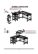 Preview for 11 page of Furniture of America CM-DK825 Assembly Instructions Manual