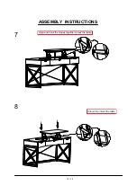 Preview for 10 page of Furniture of America CM-DK828 Assembly Instructions Manual