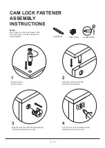 Preview for 5 page of Furniture of America CM-DK913 Assembly Instructions Manual