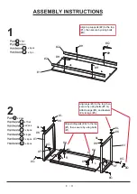 Preview for 8 page of Furniture of America CM-DK913 Assembly Instructions Manual