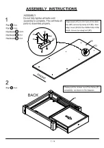 Preview for 7 page of Furniture of America CM-DK927 Assembly Instructions Manual