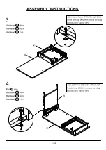 Preview for 8 page of Furniture of America CM-DK927 Assembly Instructions Manual