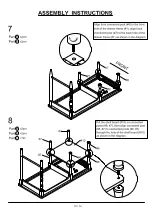 Preview for 10 page of Furniture of America CM-DK927 Assembly Instructions Manual