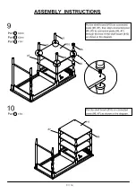 Preview for 11 page of Furniture of America CM-DK927 Assembly Instructions Manual