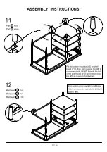 Preview for 12 page of Furniture of America CM-DK927 Assembly Instructions Manual