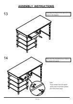 Preview for 13 page of Furniture of America CM-DK927 Assembly Instructions Manual