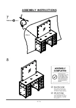 Preview for 11 page of Furniture of America CM-DK931 Assembly Instructions Manual