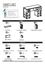 Preview for 5 page of Furniture of America CM-DK934 Assembly Instructions Manual