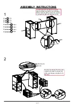 Preview for 8 page of Furniture of America CM-DK934 Assembly Instructions Manual