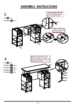 Preview for 9 page of Furniture of America CM-DK934 Assembly Instructions Manual