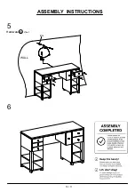 Preview for 10 page of Furniture of America CM-DK934 Assembly Instructions Manual