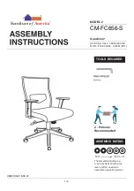 Preview for 1 page of Furniture of America CM-FC656-S Assembly Instructions Manual