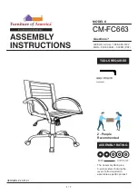 Furniture of America CM-FC663 Assembly Instructions Manual preview