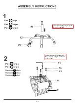 Preview for 6 page of Furniture of America CM-FC663 Assembly Instructions Manual