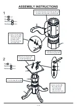 Preview for 7 page of Furniture of America CM-GM339T Assembly Instructions Manual