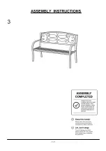 Preview for 7 page of Furniture of America CM-OB1808 Assembly Instructions Manual