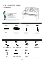 Preview for 5 page of Furniture of America CM-OB1809 Assembly Instructions Manual