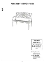 Preview for 7 page of Furniture of America CM-OB1809 Assembly Instructions Manual