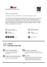 Preview for 2 page of Furniture of America CM-OS2117 Assembly Instructions Manual