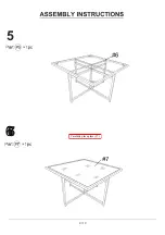 Preview for 9 page of Furniture of America CM-OT2101 Assembly Instructions Manual