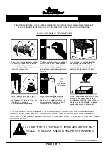 Preview for 2 page of Furniture of America CM-TR452-XL Assembly Instructions