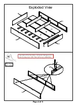 Preview for 4 page of Furniture of America CM-TR453 Assembly Instructions Manual