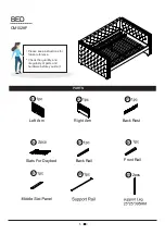 Preview for 5 page of Furniture of America CM1028F Assembly Instructions Manual