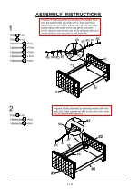 Preview for 8 page of Furniture of America CM1028F Assembly Instructions Manual