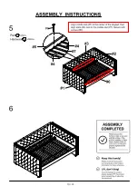 Preview for 10 page of Furniture of America CM1028F Assembly Instructions Manual