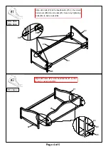 Preview for 4 page of Furniture of America CM1250 Assembly Instructions