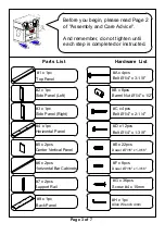 Preview for 8 page of Furniture of America CM1738EXF Assembly Instructions Manual