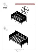 Preview for 6 page of Furniture of America CM1741 Assembly Instruction Manual