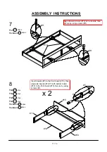 Preview for 11 page of Furniture of America CM1744 Assembly Instructions Manual