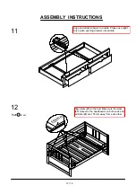 Preview for 13 page of Furniture of America CM1744 Assembly Instructions Manual