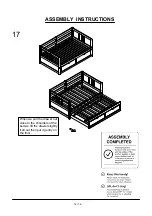 Preview for 16 page of Furniture of America CM1744 Assembly Instructions Manual