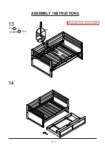 Preview for 14 page of Furniture of America CM1745 Assembly Instructions Manual