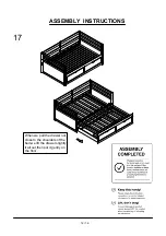 Preview for 16 page of Furniture of America CM1745 Assembly Instructions Manual