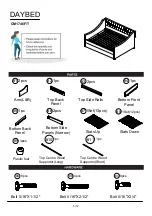 Preview for 5 page of Furniture of America CM1746F Assembly Instructions Manual