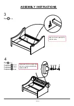 Preview for 9 page of Furniture of America CM1746F Assembly Instructions Manual